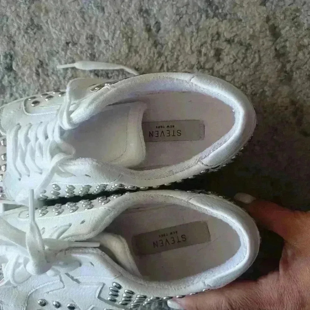 Steven New York Womens Studded Phunky Sneaker 8 - Picture 16 of 16